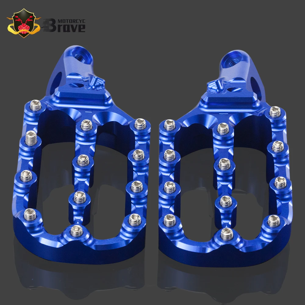 

For TE 310i TE310i TX/FX300 350 450 TE 150 250 300 450 501 Motorcycle Accessories CNC Wide Foot Peg Footrest