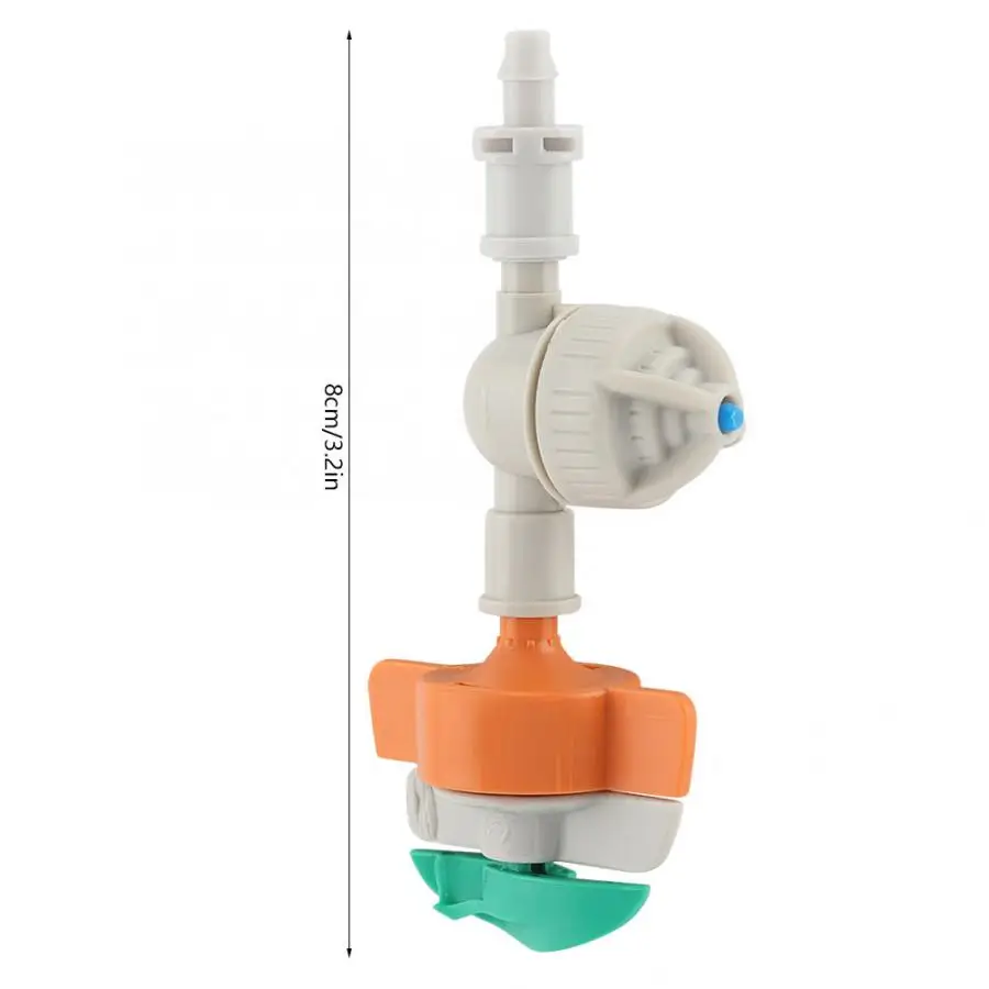 

5pcs 80-180L/H Sprinkler With Antidrip Hanging Sprayer Garden Irrigation Micro Drip Fitting Sprinkler