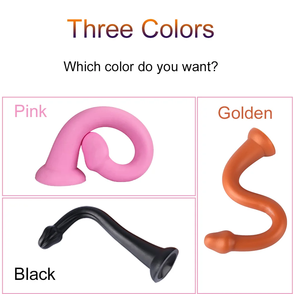 Очень длинный фаллоимитатор Анальная пробка для взрослых секс игрушки мужчин и