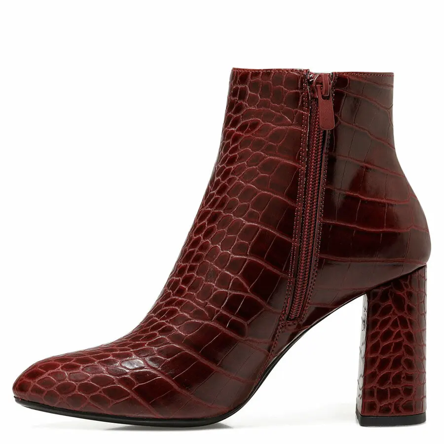 

Women Boots Nine West Smma Claret Red Women'S Boots