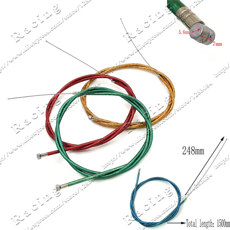 Трос сцепления регулятора 1500 мм/59 дюймов подходит для моторизованного