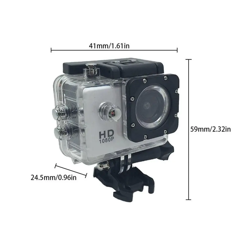 Wifi экшн камера пластиковая 30 м Водонепроницаемая Go Дайвинг Pro Sport Mini Dv 1080P