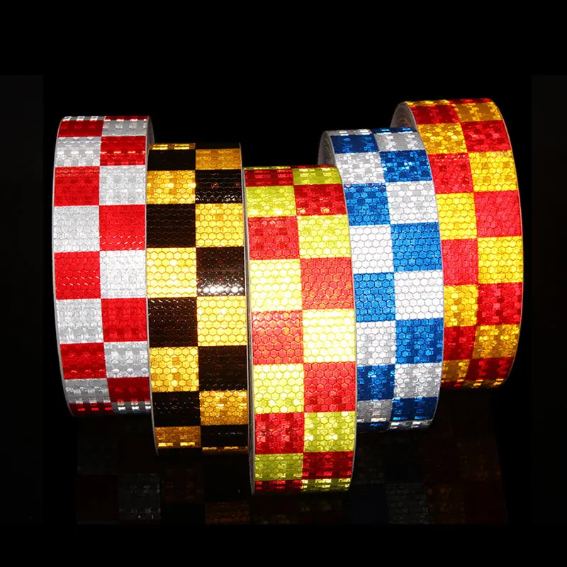 

5cm*50m Reflective Conspicuity Warning Tape High Visibility Reflective Marking Sticker for Bike Truck Boats Trailer