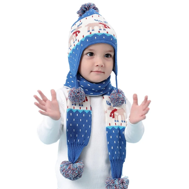 Уличные осенне зимние шапки для мальчиков и девочек теплая плотная Лыжная шапка