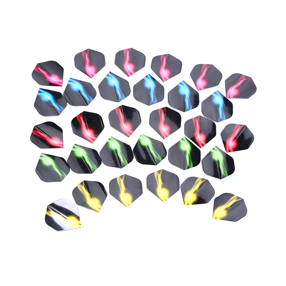 

6/15/30Pcs/lot Darts Flights Wing Mixed Style for Professional Darts Wing Tail Cool Outdoor Sports Darts Accessories Random send