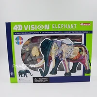 4d master elephant model animal skeleton anatomical toy children gift educational equipment teaching resources 27parts