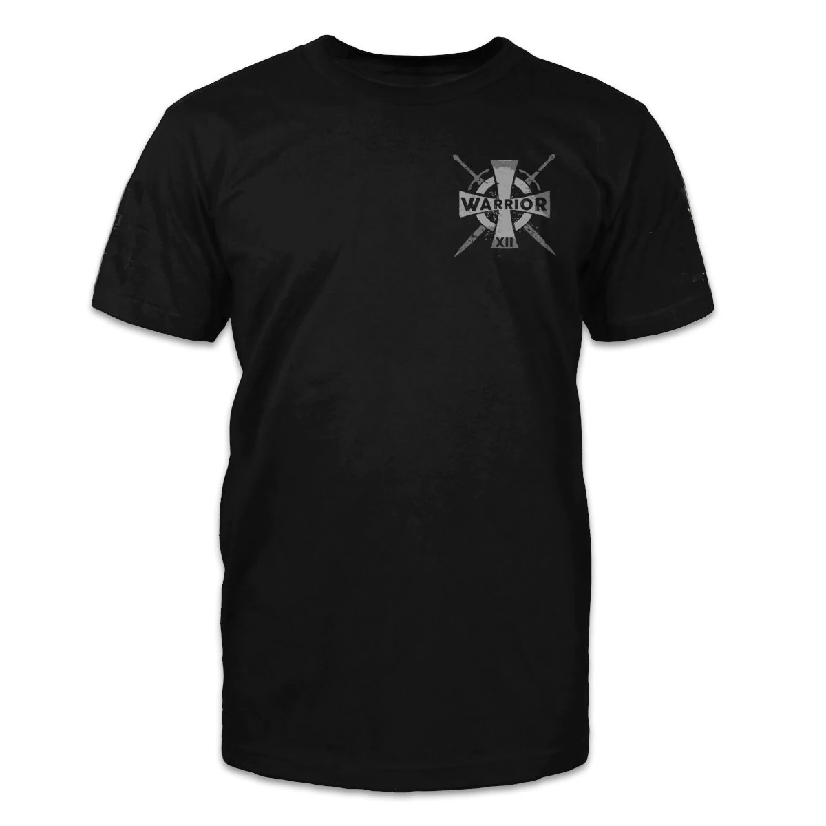 

Cool Design Psalm 23:4 American Crusader T-Shirt. Summer Cotton Short Sleeve O-Neck Mens T Shirt New S-3XL