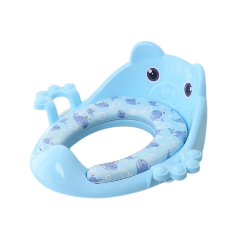 Портативный Детский горшок дорожный туалет мягкий коврик детский учебный