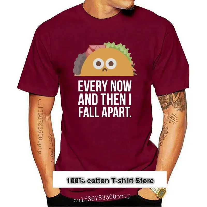 

Camiseta de Taco унисекс, camisa informal для взрослых, de todos los days y After, con Taco Fun