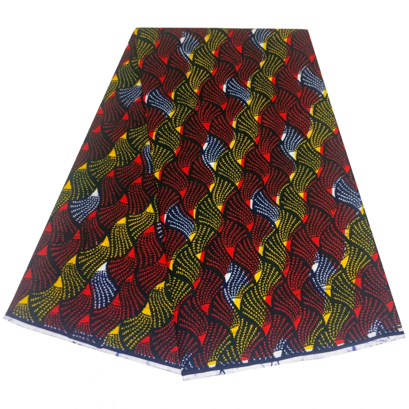 Африканский настоящий воск ткань Анкары 6 ярдов нигерийский хлопок новинка 2019