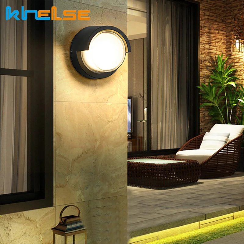 Современный Крытый коридор настенный светильник водонепроницаемый IP55 радар