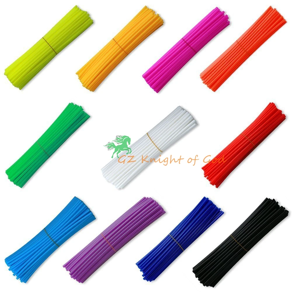 72 шт. универсальные обода колеса Обертывания пальто спиц скины Чехлы для KTM XC f DR DRZ