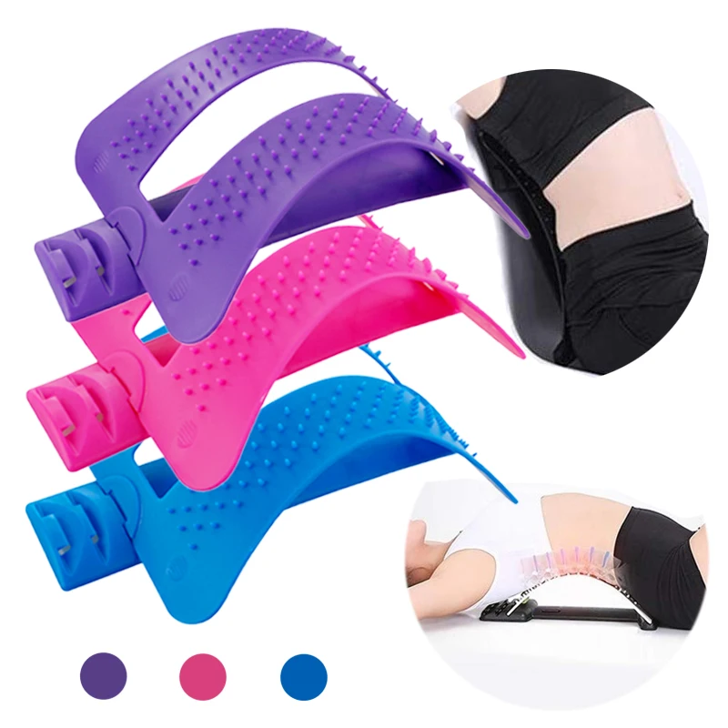 

Массажер для спины, Растяжитель поясницы, Магическая поддержка спины, Корректор осанки позвоночника, массажер для мышц, облегчение боли, хи...