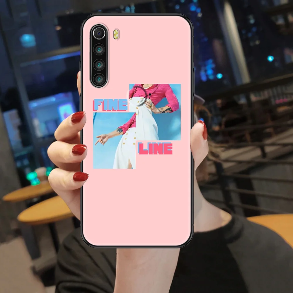 

England Harry singer Styles Phone case For Xiaomi Redmi Note 7 7A 8 8T 9 9A 9S 10 K30 Pro Ultra black 3D hoesjes luxury