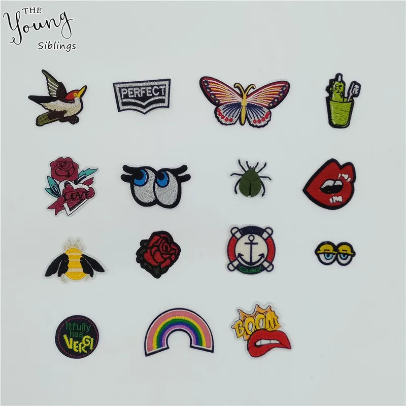 Швейная одежда Высококачественная нашивка с железной вышивкой нашивки