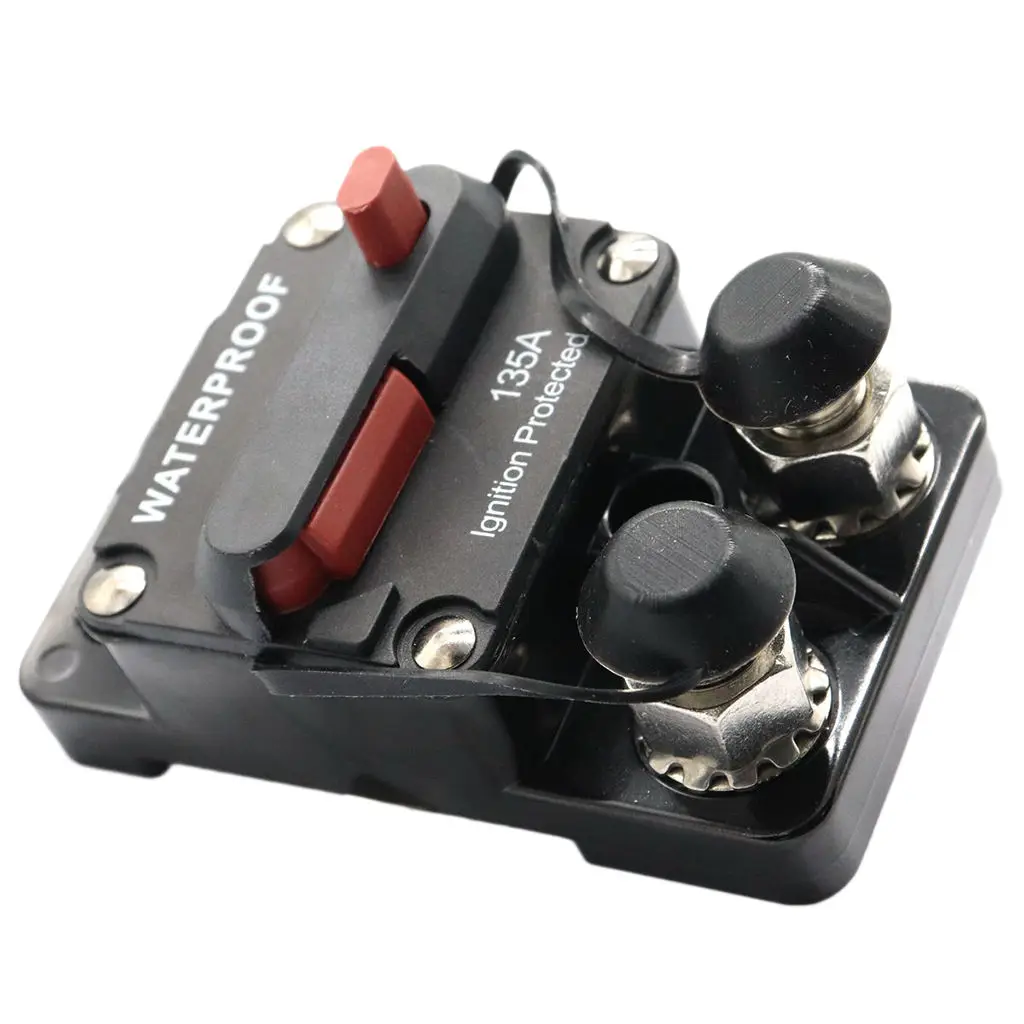 

135A Auto Boat Waterproof Switchable Electrical Manual Reset Circuit Breaker