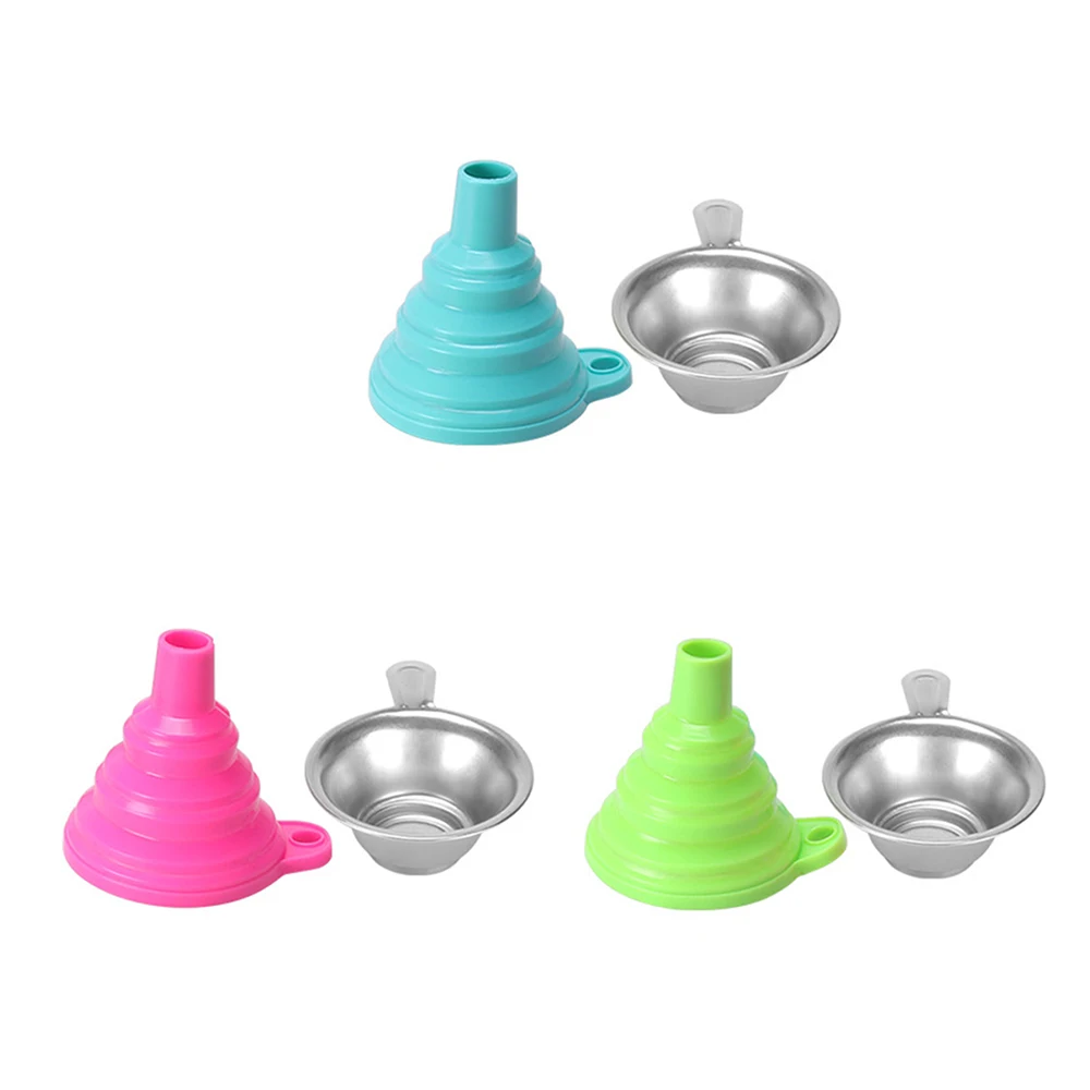 Металлический УФ фильтр из смолы + силиконовая воронка одноразовая для 3D