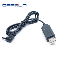 OPPXUN USB Charger Cable with Indicator Light for BaoFeng UVB3Plus Batetery Portable Radio BF-UVB3 UV-S9 Plus Walkie Talkie