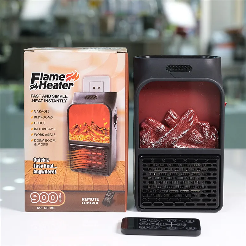 900 Вт/1000 Вт быстрый нагрев Электрический настенный обогреватель портативный