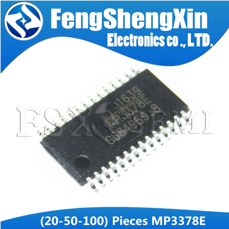 (20 ~ 50 100)pcs/lot MP3378E HTSSOP 28 MP3378 TSSOP 4 канальный WLED контроллер IC|Интегральные схемы| |