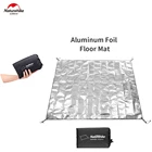 Многофункциональный влагостойкий складной напольный коврик Naturehike из алюминиевой фольги, легкий портативный уличный коврик для пляжа, барбекю, пикника