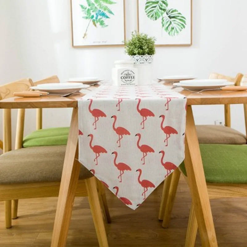 Скатерть льняная Современная скатерть с флагом | Дом и сад