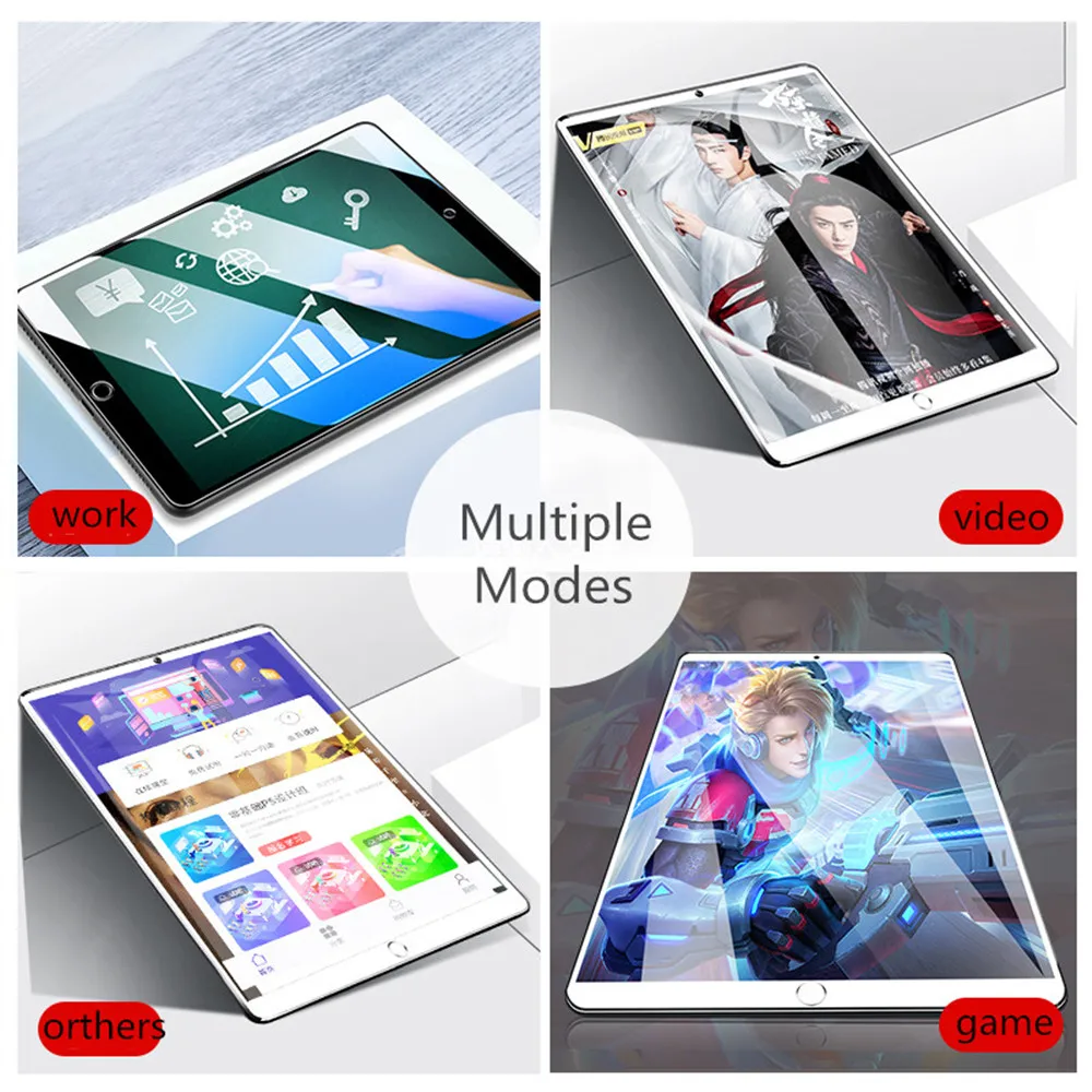 MatePad-Tableta Pro versi&oacute;n Global, Tablet de 10,1 pulgadas, 8GB de RAM, 256GB de ROM, red 4G, Android, 10 n&uacute;cleos, tablet PC, tel&eacute;fono-3