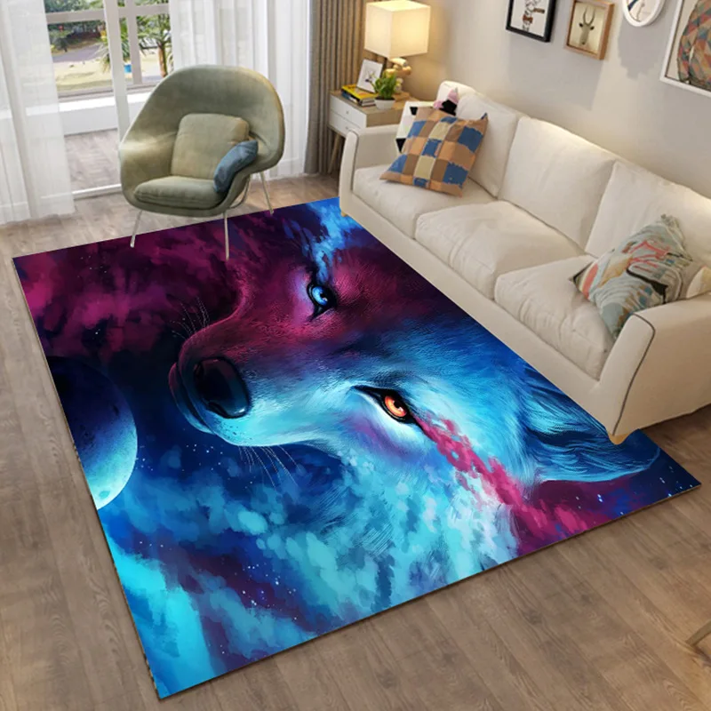 

3D Unicorn printing Carpet Cartoon Child Game Area Rugs Kids Play Mat Soft Flannel Memory Foam Girl Room Carpets for Living Room