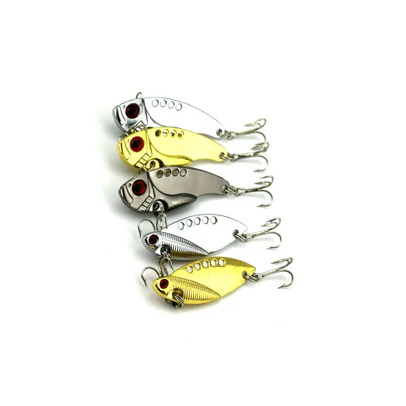 5 шт. см 11 г жесткие приманки металлические вибрирующие Вибрирующая блесна ложка