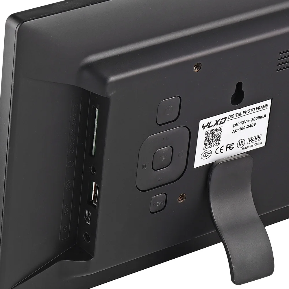 Стекло, новинка, 10 дюймов, Экран ips Подсветка HD 1280*800 цифровая фоторамка электронный альбом для фотографий Музыка Фильмы Функция хорошее