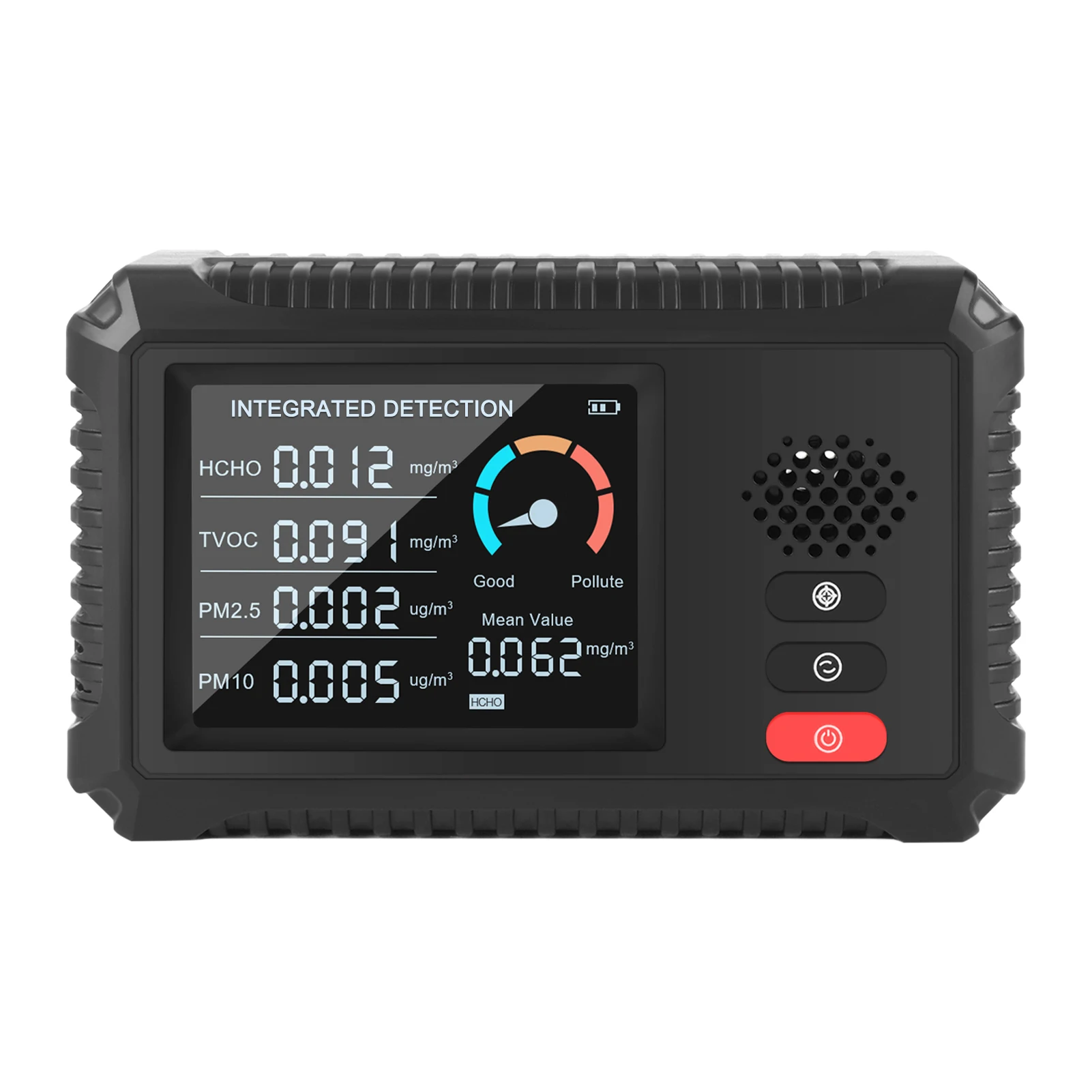 

Датчик качества воздуха TVOC HCHO CO2 PM2.5, цифровой измеритель для дома и офиса, несколько детектируемых газов, портативный, для помещений