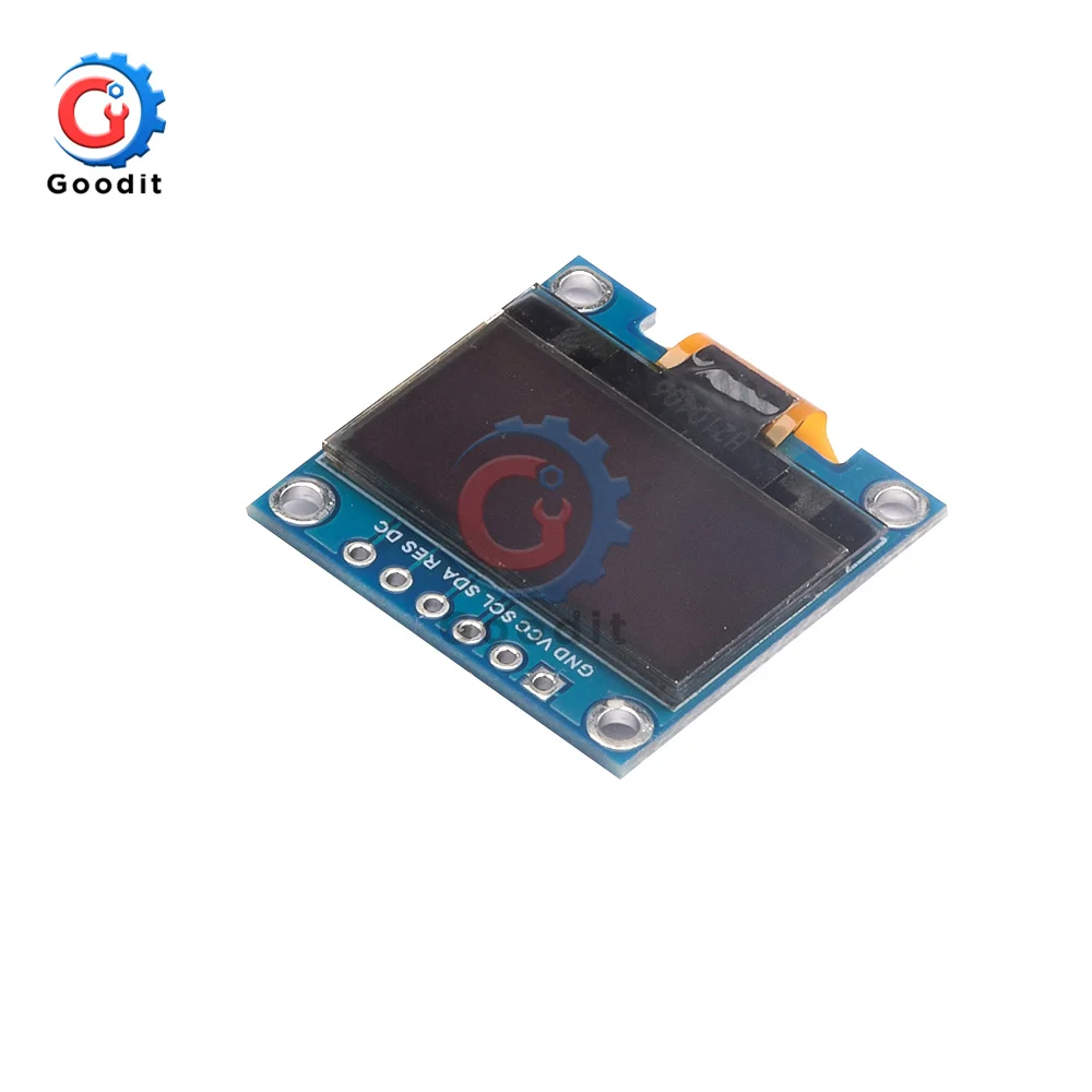 Оригинальный светодиодный модуль O SPI/IIC I2C 0 96 дюйма белый/синий/желтый синий 128X64