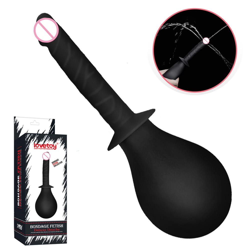 Ректальный шприц поток анальный фаллоимитатор душ клизма очистка очиститель