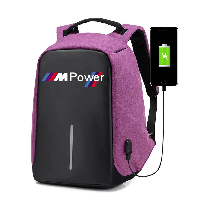 Сумка-Антивор для мужчин вместительный деловой дорожный ранец ноутбука bmw с