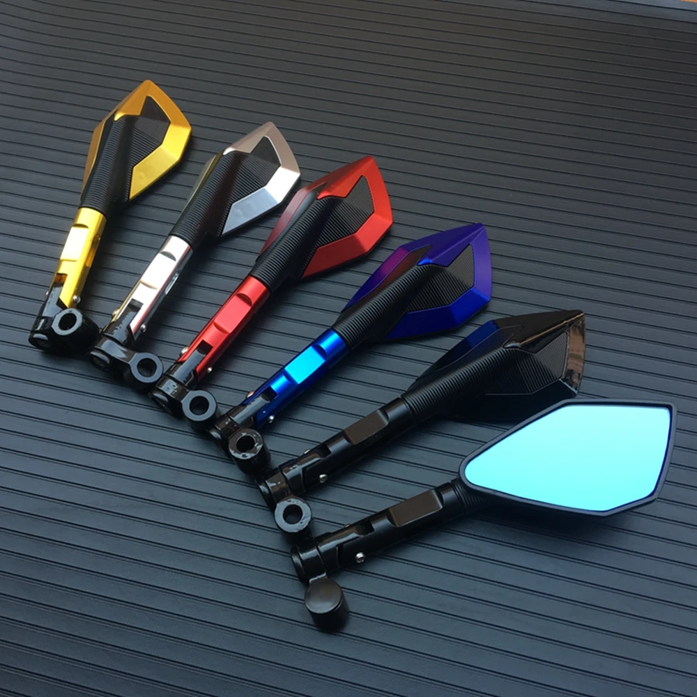 Универсальное зеркало заднего вида для мотоциклов боковые зеркала с ЧПУ YAMAHA ys 150