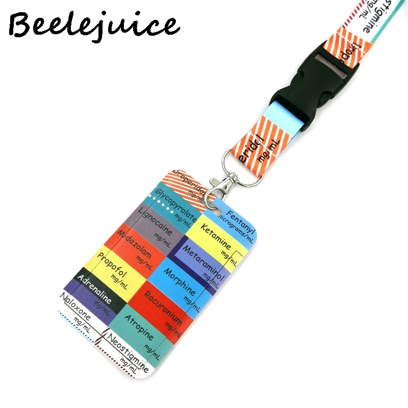 medical doctor creative lanyard card holder student hanging neck phone lanyard badge subway access card holder accessories gifts free global shipping