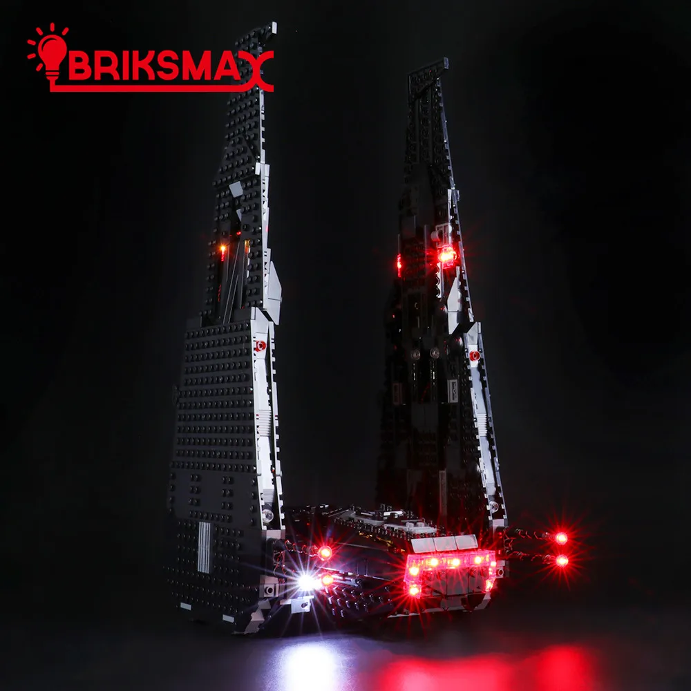 

Детский конструктор BriksMax со светодиодной подсветкой, набор строительных блоков 75256 (модель в комплект не входит), игрушки для детей