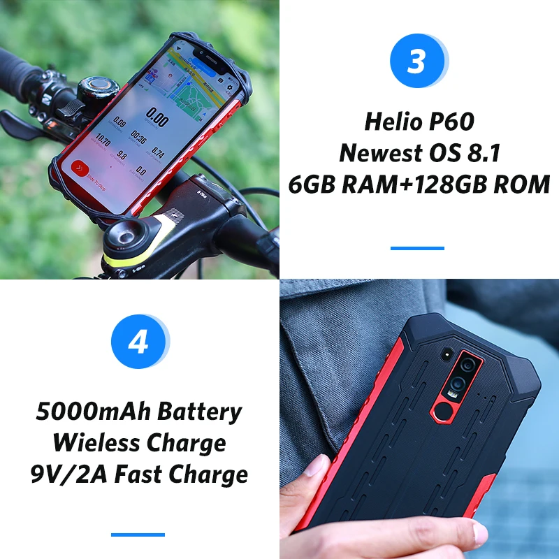 Смартфон Ulefone Power 6 Helio P60 Octa Core ГБ/128 ГБ экран 2&quot б/у | Мобильные телефоны и