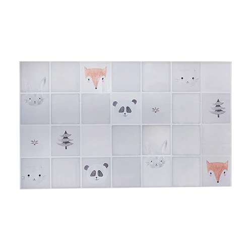 

Kitchen oil-proof stickers, heat-resistant, waterproof, stovetop stickers, cartoon wall stickers, tile stickers