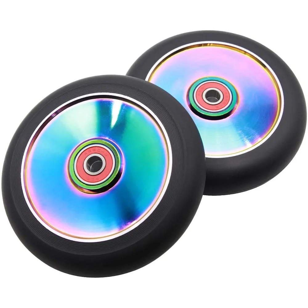 Колеса Самокат Pro из алюминиевого сплава 110/120 мм 2 шт. | Спорт и развлечения