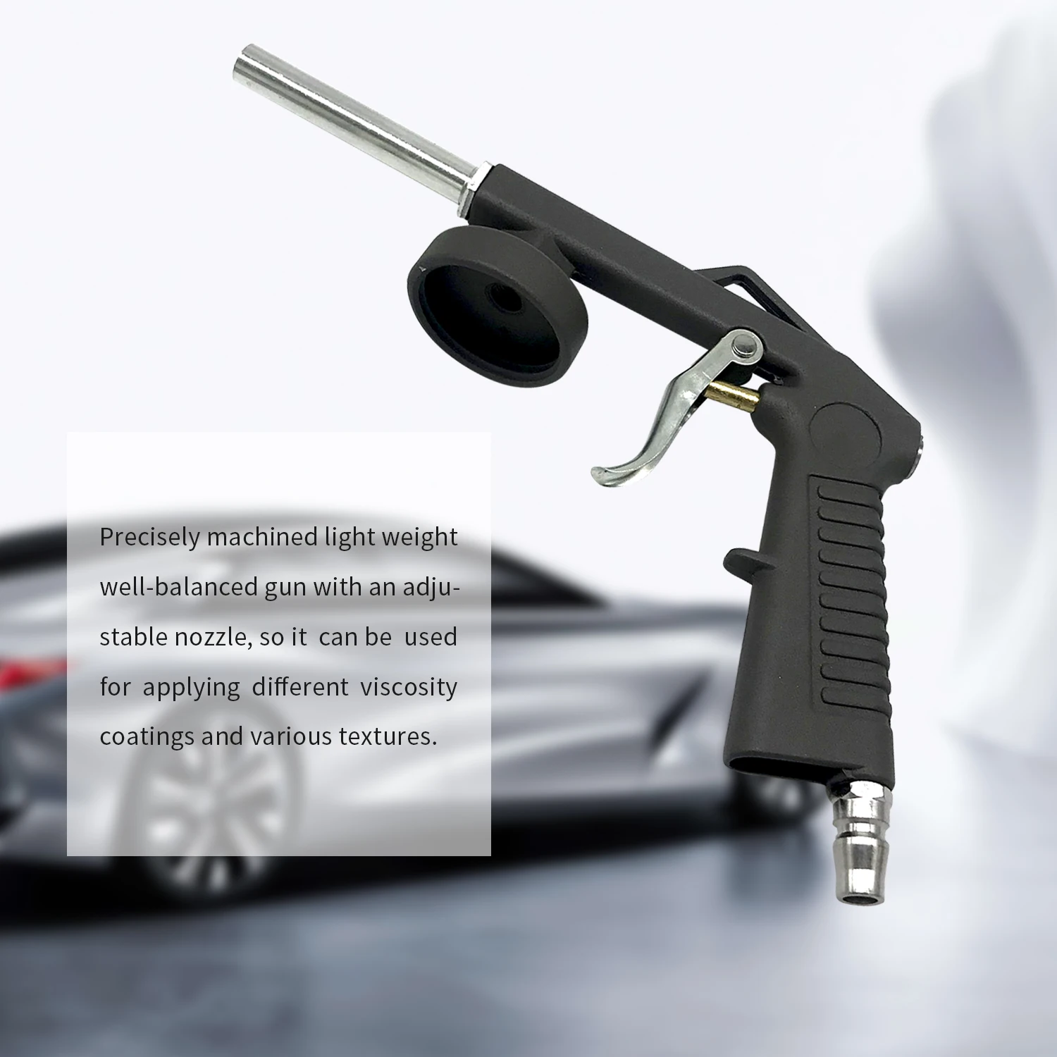 

Air Undercoating Sprayer Airbrush Paint for Automobile Chassis Glue Gun Aluminum Alloy Portable Sandblasting Sand Spray Gun