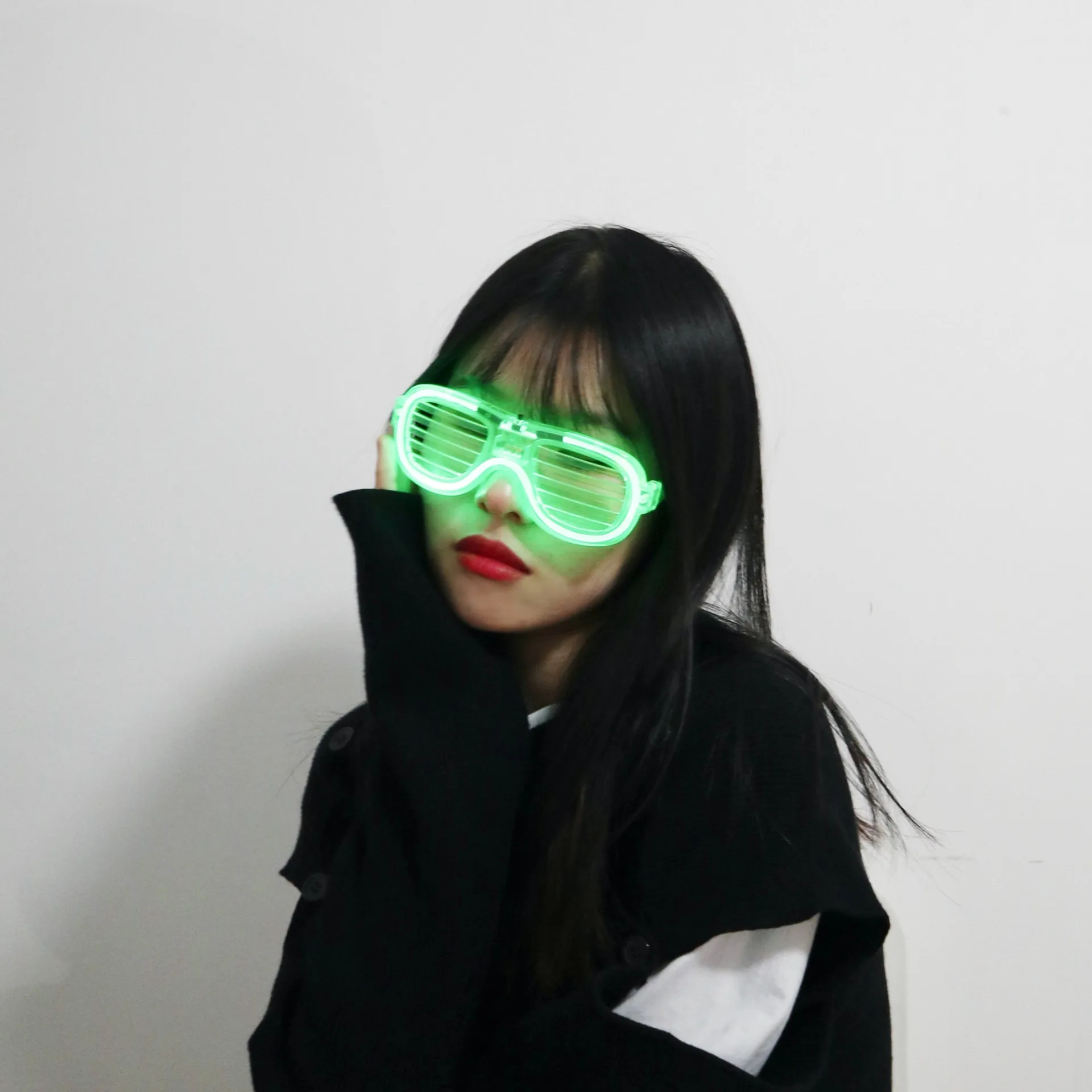 

New flash glasses party party birthday personality creative new glasses