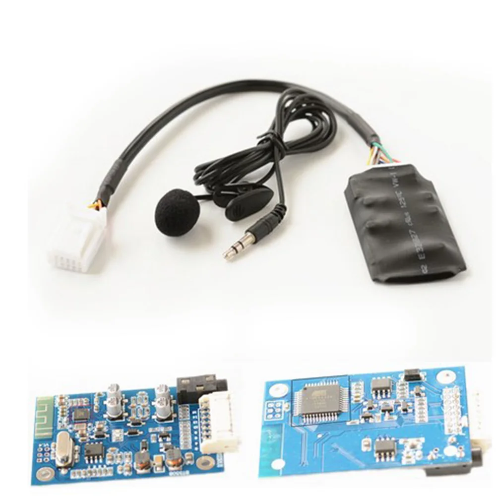

Harness Adapter AUX Handsfree Disc W/ Microphone 12V Car DC Accessory Parts