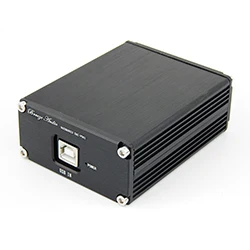 SPDIF интерфейс USB декодер ES9038Q2M+ AD823+ SA9023 USB DAC компьютерная Звуковая карта для наушников усилитель мощности не нужен источник питания - Цвет: with case