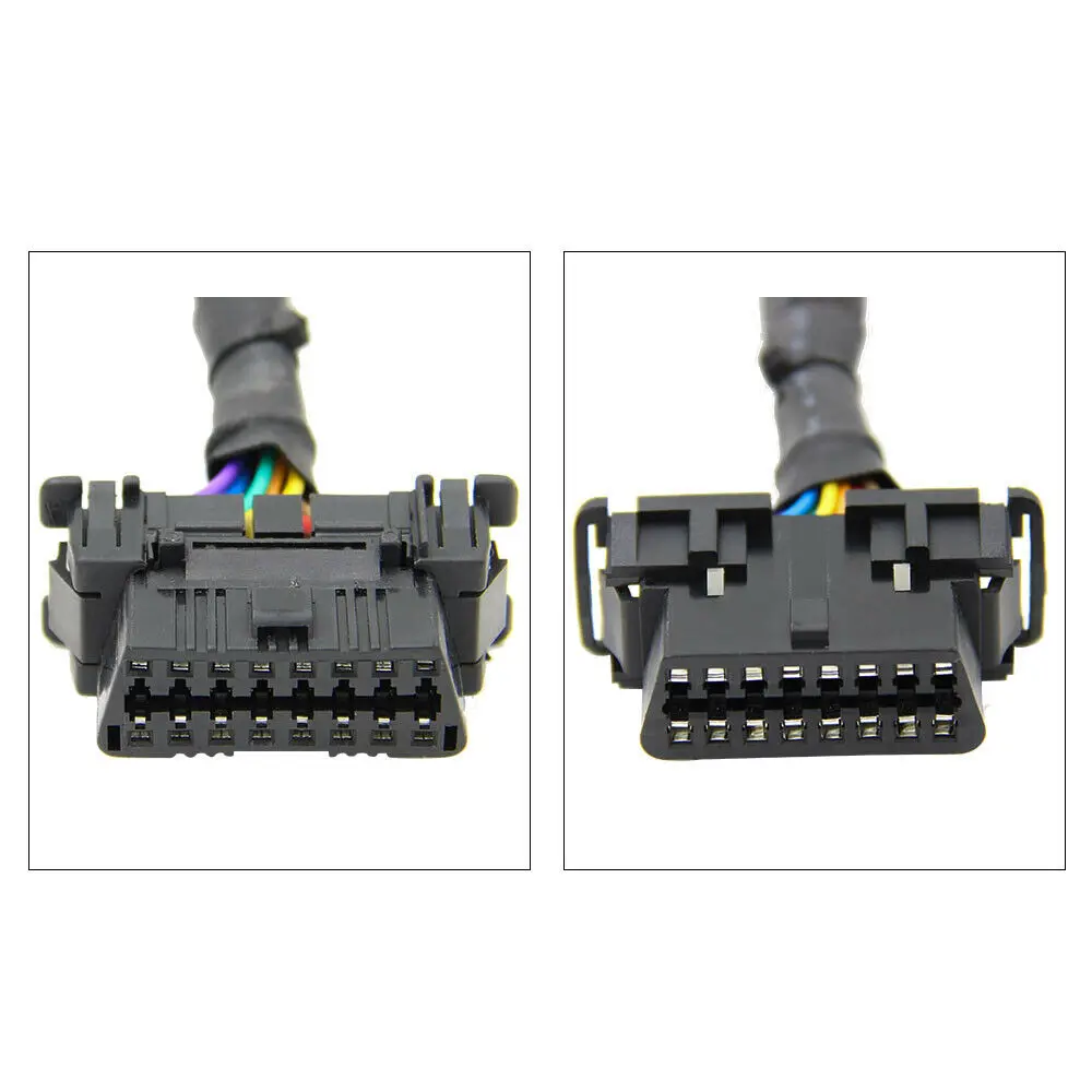 

OBD2 Extension Cable OBD 16pin Male To Female For ELM 327 V1.5 For VAG Auto Car Diagnostic Tool Scanner For OP-COM