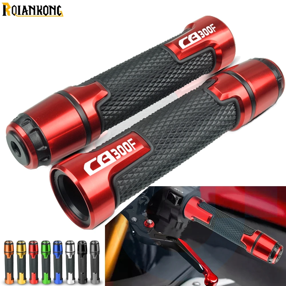 

Motorcycle CNC Aluminum Anti-Slip Handle Bar Handlebar Hand Grips For Honda CB300F FA 2014 2015 2016 2017 2018 2019 CB 300F