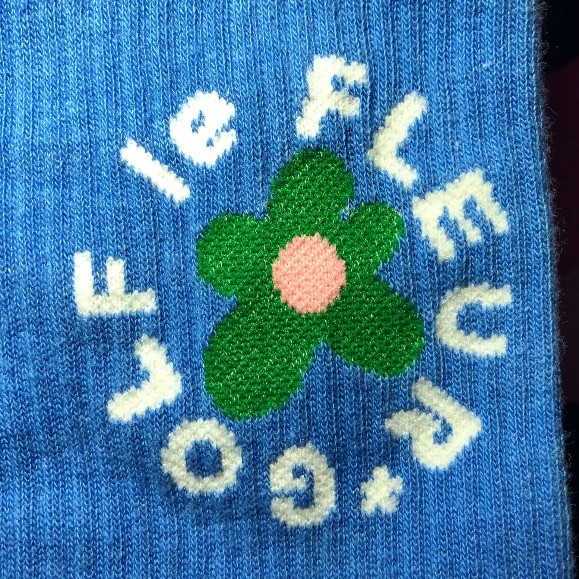 

1 Pair Adult Mid Calf Crew Golf Flower Socks Circling Around Feet High 2021 New Fashion Street Comfort Foot Elastic Cotton Socks