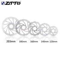 bicycle 203mm180mm160mm140mm 6 inches stainless steel rotor disc brake for mtb mountain road cruiser bike parts
