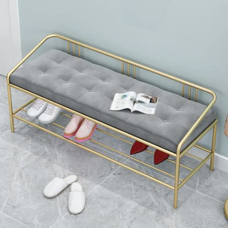 Стул для смены обуви домашняя мягкая искусственная Скандинавская креативная