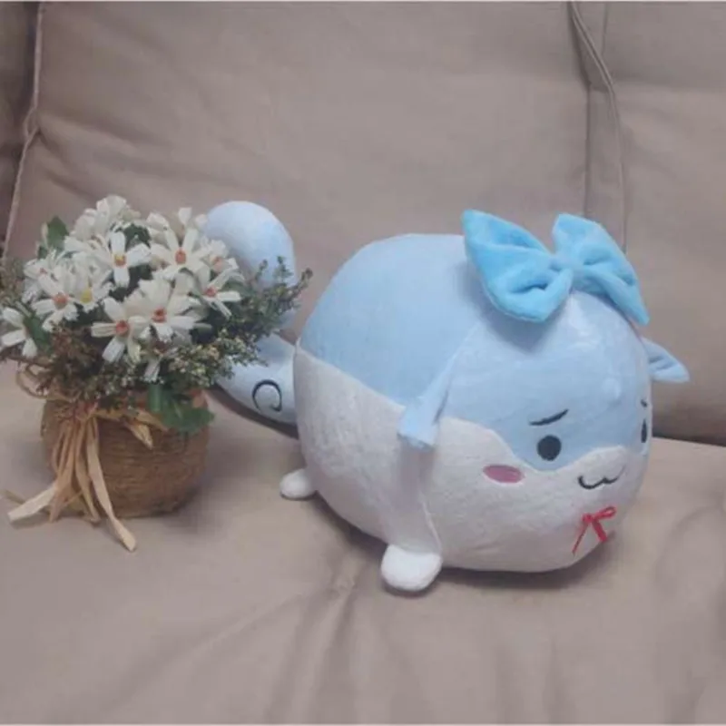 Японское аниме проект TouHou плюшевая игрушка Cos CIRNO мягкие куклы 36 см милый подарок